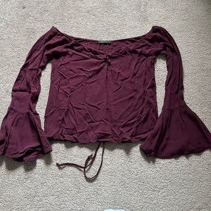 Kendall & Kylie Jenner Peasant Top